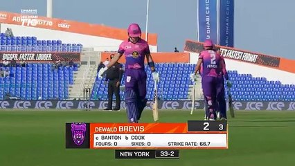 2024 Abu Dhabi T10 I Match 29 Highlights_ New York Strikers vs Delhi Bulls _ Season 8