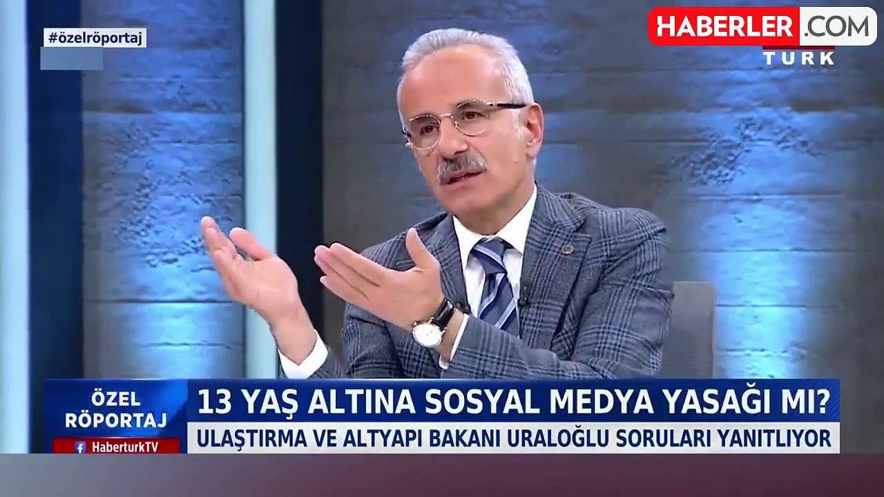 Bakan Uraloğlu: 16 yaş altı sosyal medya hesabı açamamalı
