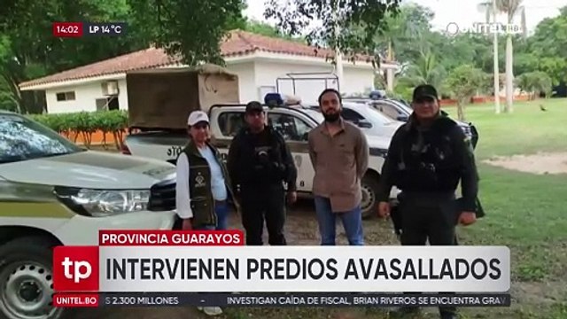 Guarayos: Tras denuncia de avasallamientos, realizan un operativo en el predio Santa Rita