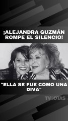 Alejandra Guzmán reacciona conmovida a la mu3rte de su mamá Silvia Pinal