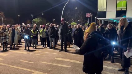 Harshita Brella’s candlelight vigil in Corby