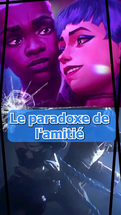 De l'amitié à la haine #netflix #arcane #série #fiction #animation #french