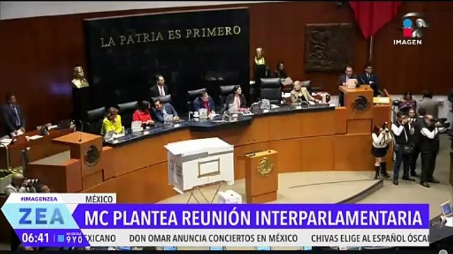 Senadores de MC plantean reunión interparlamentaria entre legisladores de México, EE.UU. y Canadá