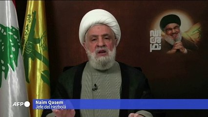 Jefe de Hezbolá reivindica "gran victoria" contra Israel en Líbano