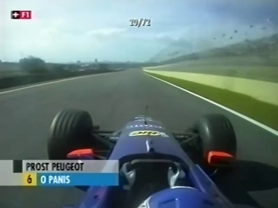 F1 – Olivier Panis (Prost Peugeot V10) Onboard – Brazil 1999
