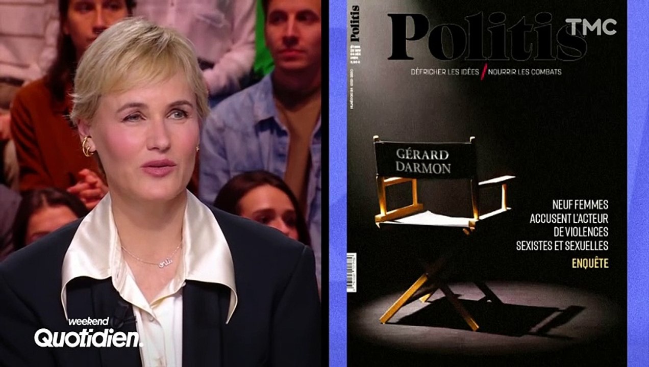 Judith Godrèche, "Quotidien".