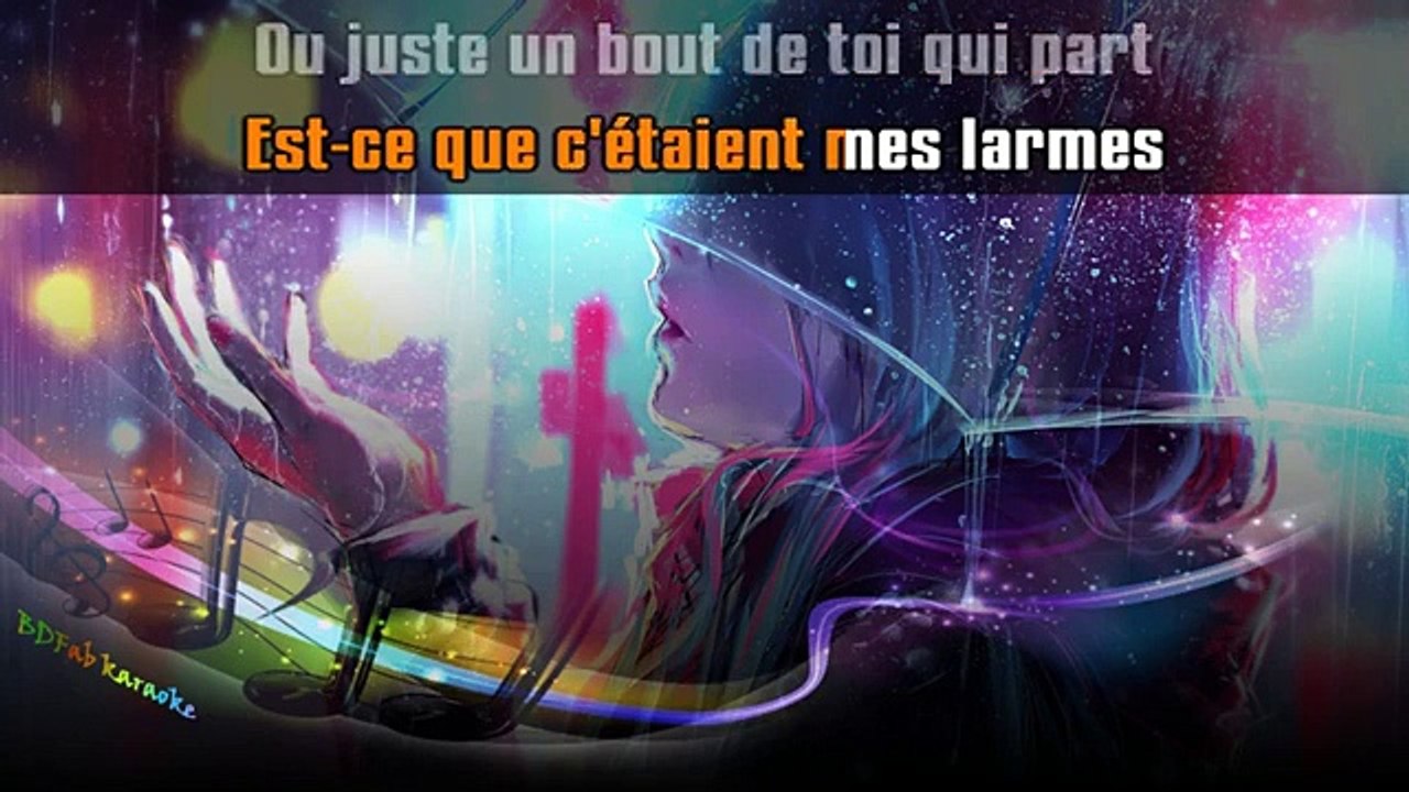 KARAOKE Louane - La pluie