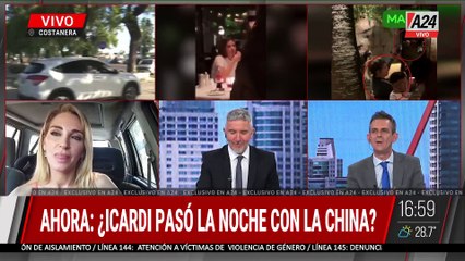 🔴  INSÓLITO: Wanda Nara, L-Ganta, La China Suárez e Icardi juntos