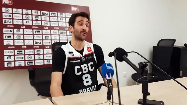 La réaction de Charly Pontens après la victoire du Caen BC