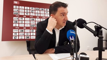 La réaction de Stéphane Eberlin après la victoire du CBC