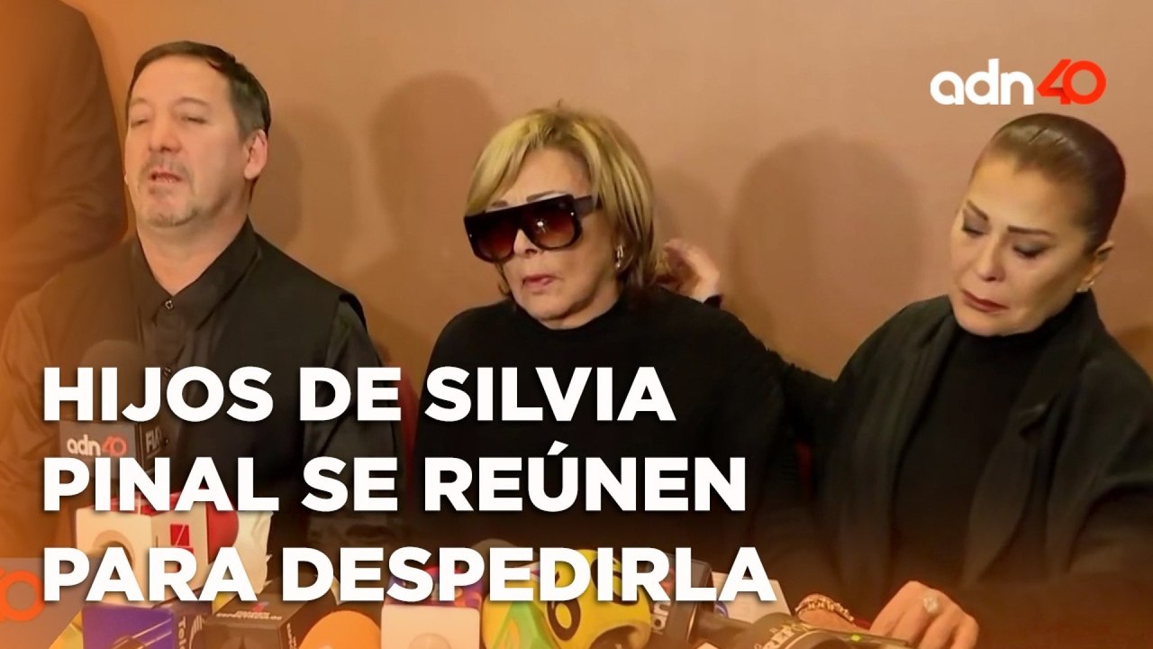 Luego de las polémicas, los hijos de Silvia Pinal se reunieron para despedirla