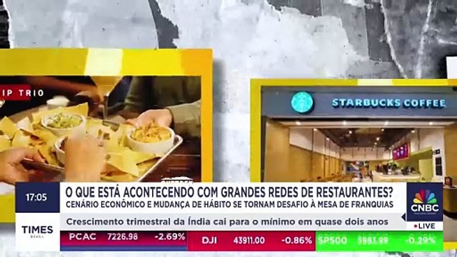 O que está acontecendo com as grandes redes de restaurantes e quais desafios elas enfrentam hoje?