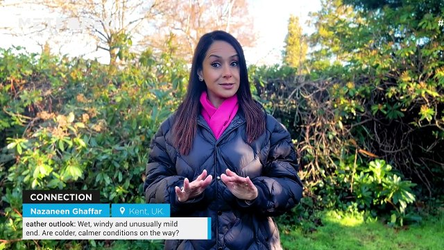 UK weather outlook: Wet, windy and unusually mild weekend. Are colder, calmer conditions on the way?