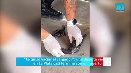 "Le quiso vaciar el cargador": una disputa vecinal en La Plata casi termina con un muerto
