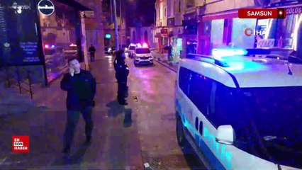 Samsun'da kafe sahibi, tost satmaya başlayan kahvehaneye silahlı saldırı düzenledi