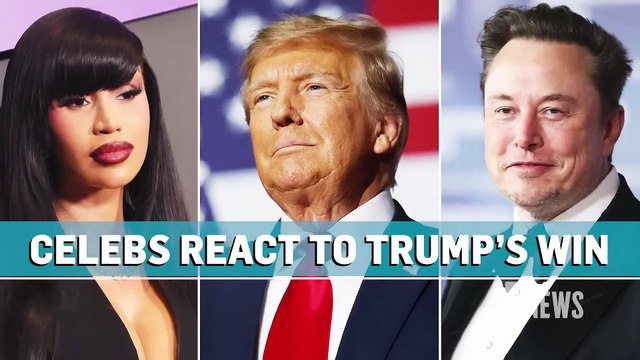 Elon Musk Cardi B More Stars React to Donald Trump Kamala Harris Election Results E News