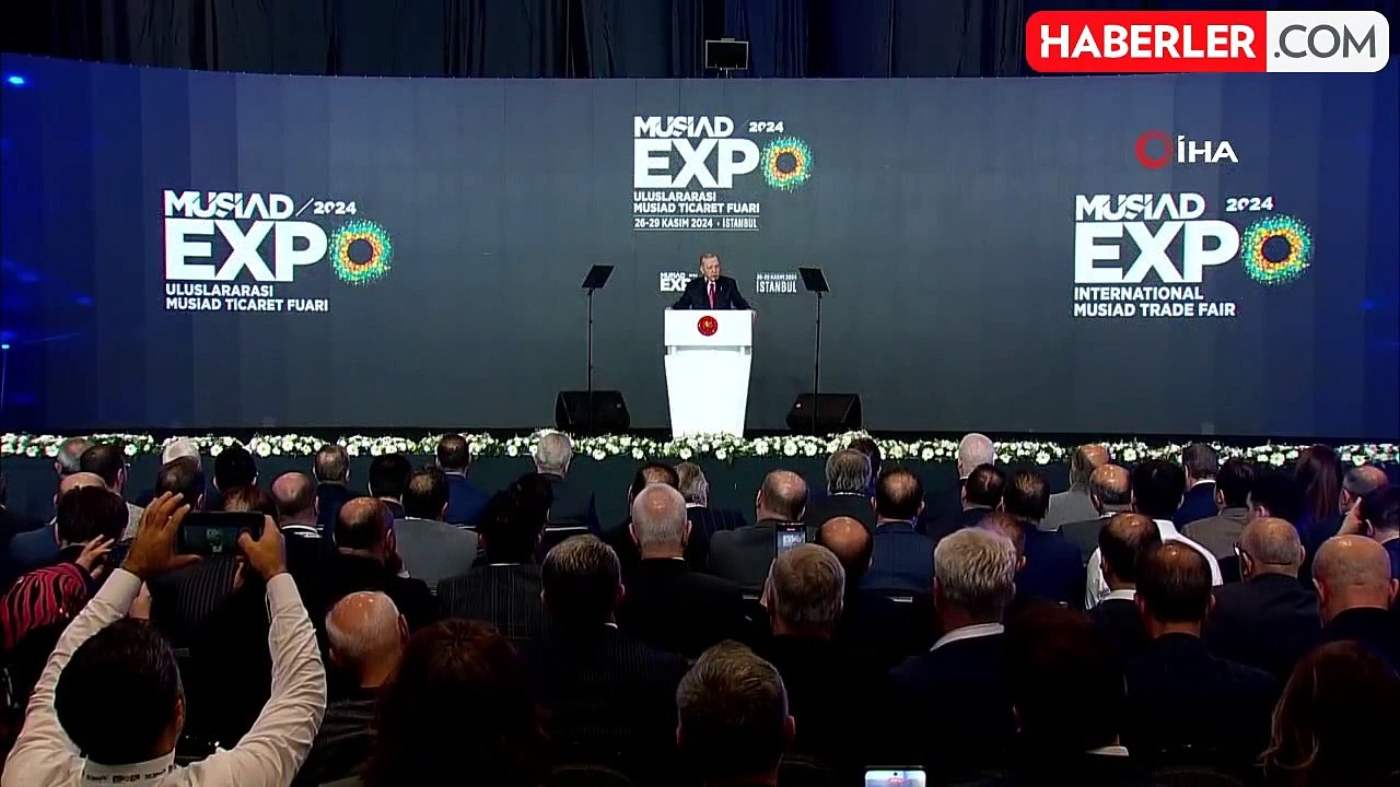 Cumhurbaşkanı Erdoğan: "2024 yılının ikinci çeyreğinde 1 trilyon 202 milyar dolar ekonomik büyüklüğe ulaştık"