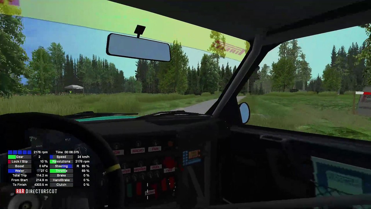 Richard Burns Rally: SvAnna RZ1, in a BMW M3 E30 GrpA (XBox Controller)