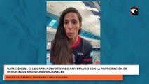 Natación del Club CAPRI Nuevo torneo aniversario con la participación de destacados nadadores nacionales