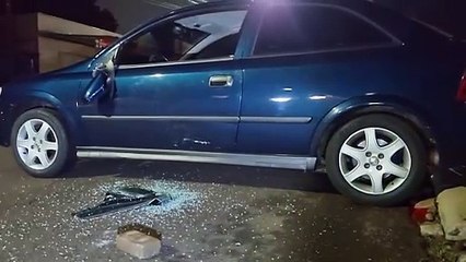 Ex-companheira destrói carro de pai que buscava filha no Santa Felicidade