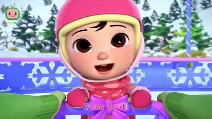 Cece Ice Skating Song _ CoComelon Adventure & Kids Songs