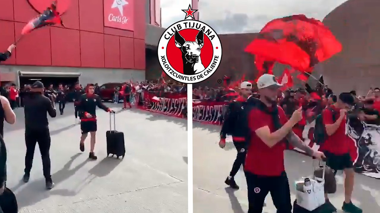 Xolos pone rumbo a CDMX para poner la 'estocada final' a Cruz Azul; la afición se rinde ante el equipo