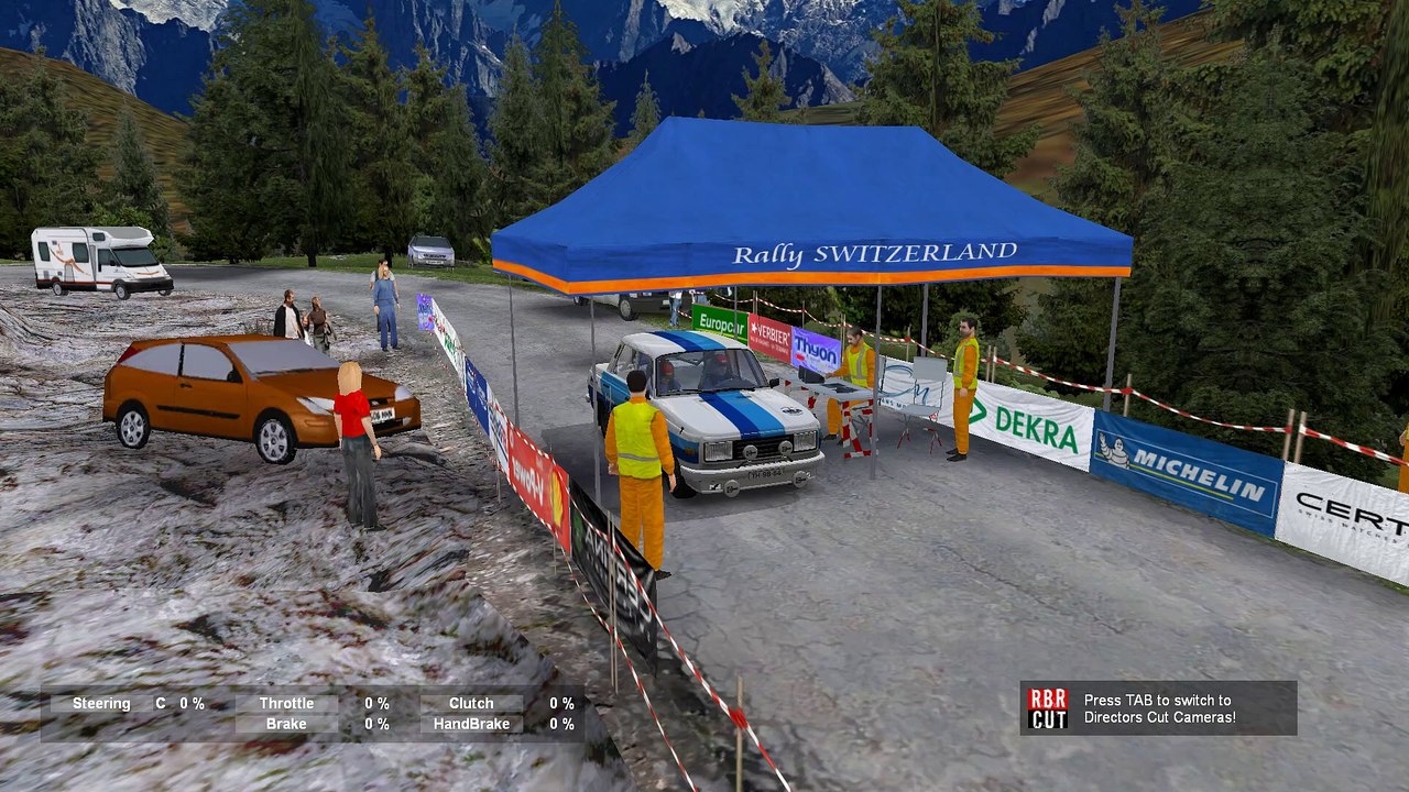 Richard Burns Rally: Swiss III Tarmac, in a Wartburg 353 W 460 GrpA (Moza R5 Wheel)