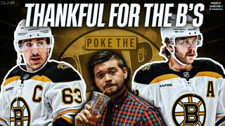 What should Bruins fans be thankful for this season? | Poke the Bear