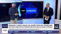 Elon Musk lançará 24 satélites da Starlink; Pedro Pallotta comenta