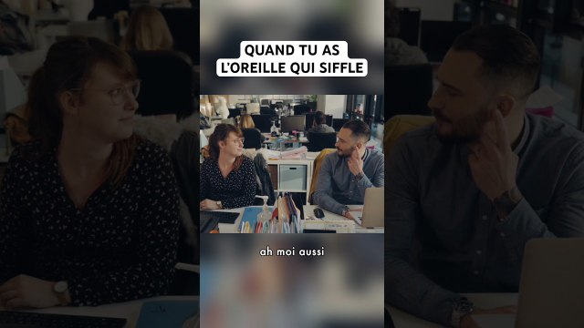 QUAND TU AS L’OREILLE QUI SIFFLE 😂 ! #blablou #humour #drole #sketch #film #humouriste #blague