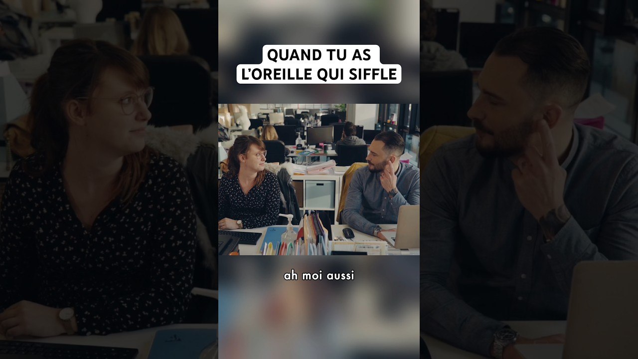 QUAND TU AS L’OREILLE QUI SIFFLE 😂 ! #blablou #humour #drole #sketch #film #humouriste #blague