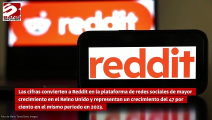 Reddit se convierte en la quinta plataforma de redes sociales más popular en Reino Unido, superando a X