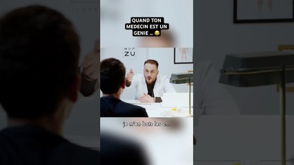 QUAND ton medecin est UN GENIE… ou en BURNOUT ! 😂 #blablou #humour ￼#fakesituation