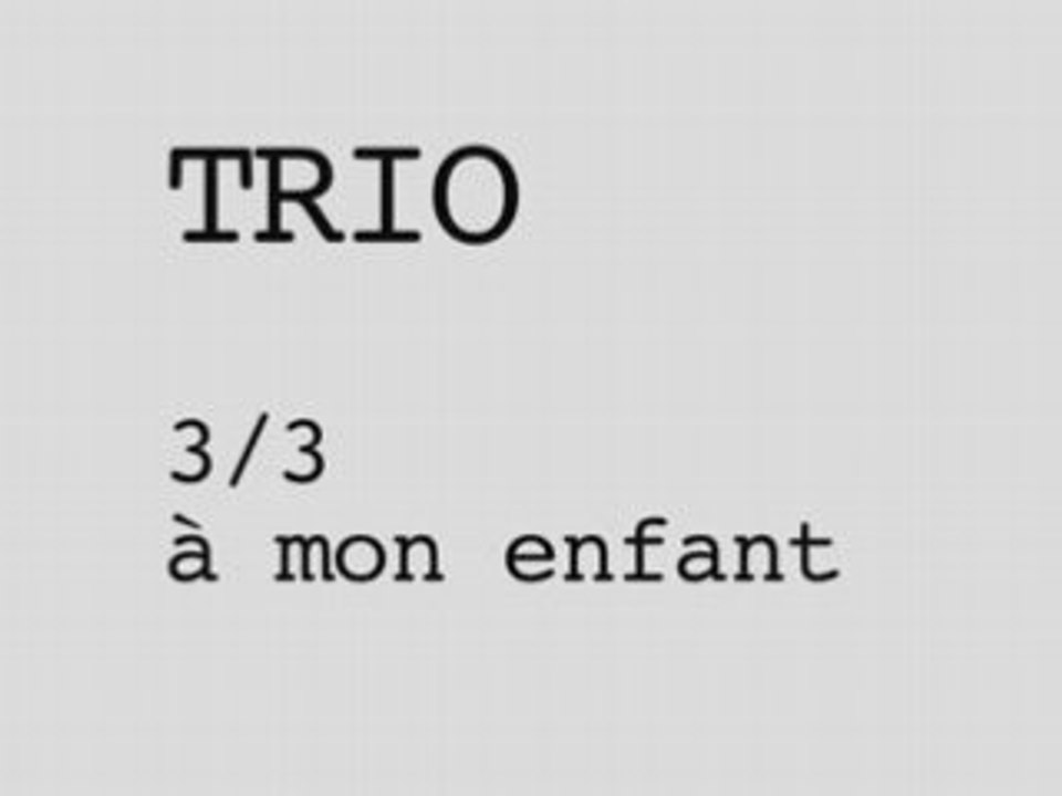 TRIO Part 3