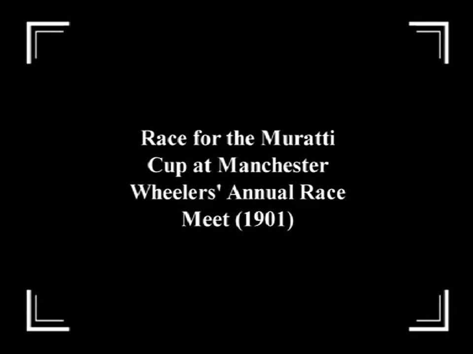 Race for the Muratti Cup at Manchester (1901)