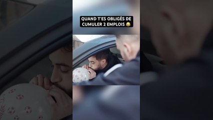 C’EST DUR LA CRISE ! 😂 💪🏼Blablou celui avec le flic-gitan #blablou #humour #sketch #drole