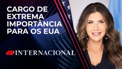 Trump indica Kristi Noem para o Departamento de Segurança Interna | JP INTERNACIONAL