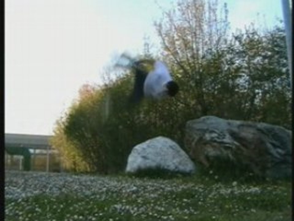 Parkour et accros Kevainxxx 2008