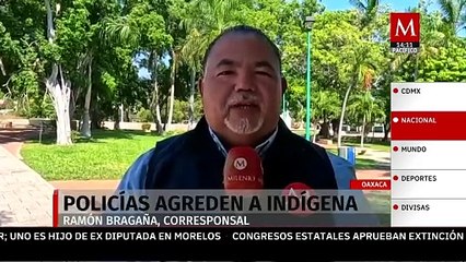 Con fuerza excesiva, policías municipales detienen a comerciante indígena en Oaxaca