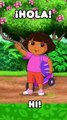 Dora speaks Spanish! ¡Dora habla español! #dora #nickjr #shorts