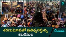 SABARIMALA: శబరిమలకు పోటెత్తిన భక్తులు.. స్వామి దర్శనంతో ఆనంద పారవశ్యం | Oneindia Telugu