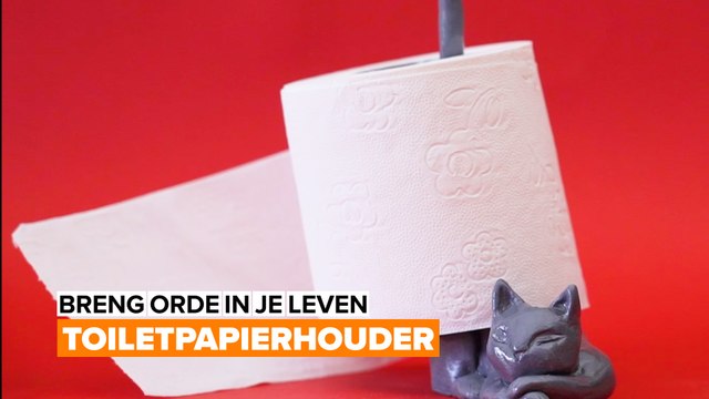 Breng orde aan in je leven: toiletpapierhouder