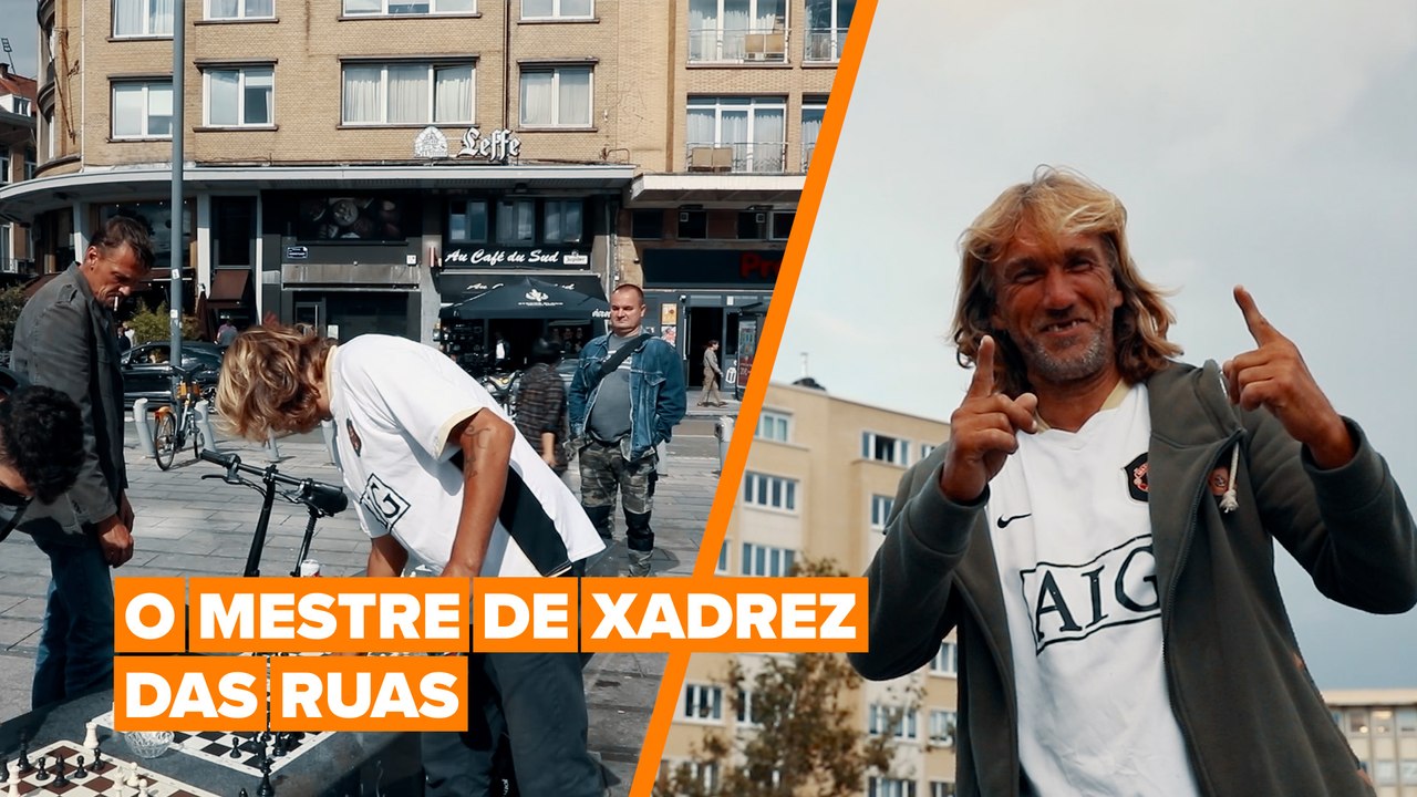 O mestre do xadrez das ruas