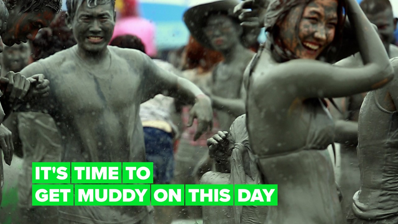 Today you have permission to get real muddy