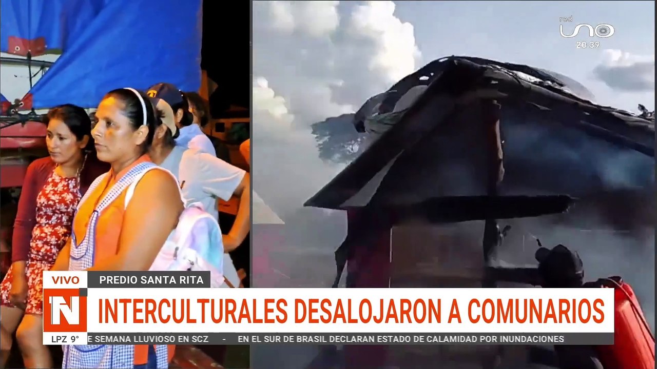 Interculturales desalojaron