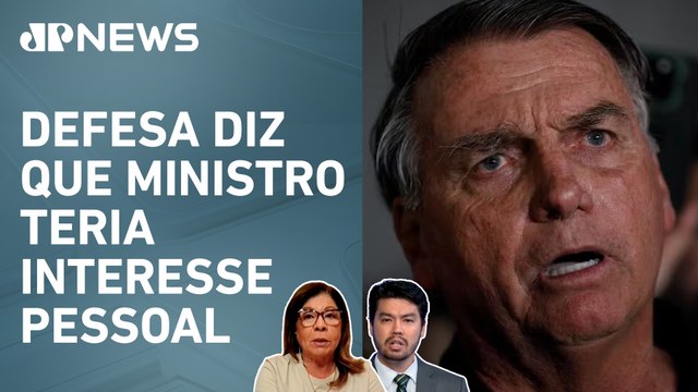 Bolsonaro entra com pedido de impedimento de Alexandre de Moraes na relatoria de inquérito
