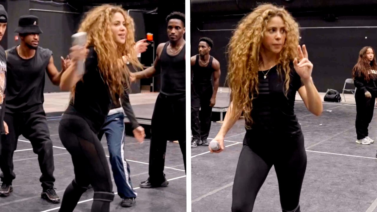 Shakira prepara a su equipo previo a su gira "Las Mujeres Ya No Lloran World Tour"