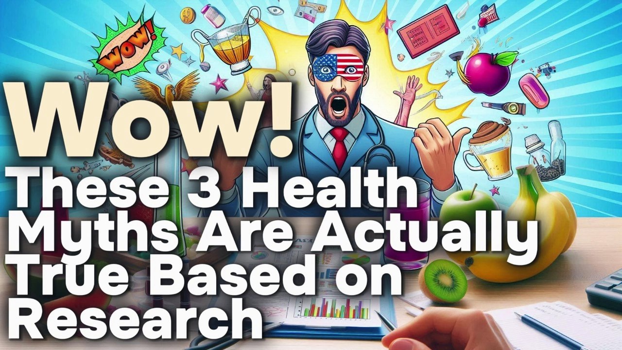 Wow! These 3 Health Myths Are Actually True Based on Research