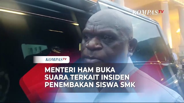 Menteri HAM Natalius Pigai Buka Suara Terkait Insiden Penembakan Siswa SMK oleh Polisi di Semarang