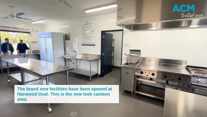 Hanwood Oval facility unveiling